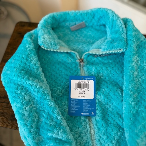 Columbia Kids' Blue Fleece Jacket - Picture 4 of 8